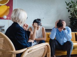 Couple At Therapy
