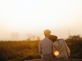 Couple Hugging