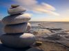 stacked of stones outdoors